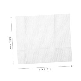 Beavorty Face Accessories 60 Pcs Disposable Face Towels Pure Cotton Facial Cleansing Makeup Remover Gentle on Skin