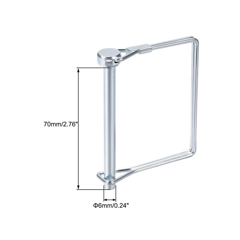 sourcing map Farm Cart Trailer Garden Lawn Square Shaft Locking