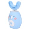 Cute Cartoon Bear Pattern U Shaped Automatic Toothbrush Electric Children