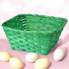 MIJOMA Easter Baskets Set of 4 - Colourful Raffia Decorative