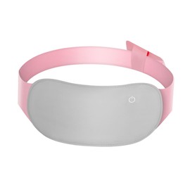 Healvian Warm Waistband Heating Pad for Women Gray Massage Relief Belt for Cramps Design Three Temperature Settings Comfortably Fits Waist and Easy to Store