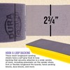 Dura-Gold Premium 400 Grit Purple Ceramic Mesh Longboard Sandpaper, 2-3/4"