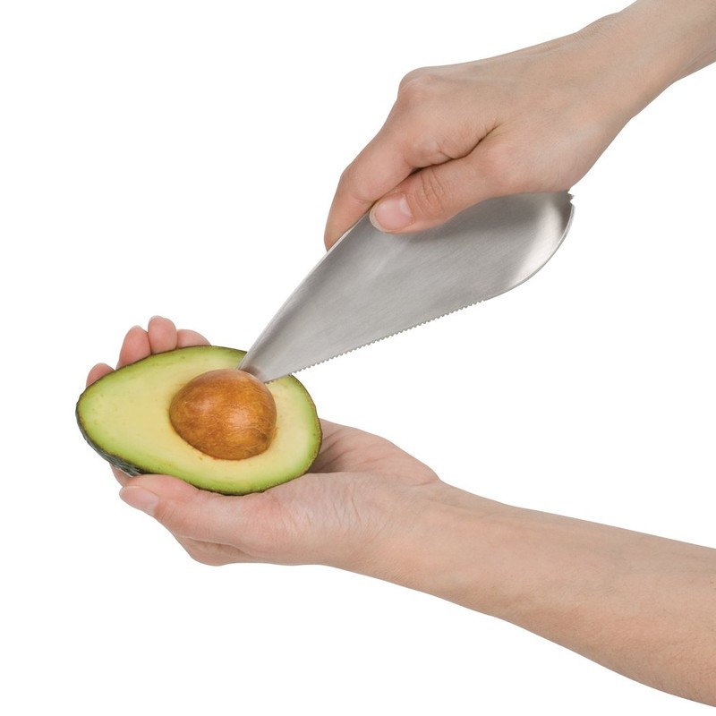 Trudeau 南海通商 アボカドカッター シルバー サイズ:約H0 W15 D6 0010-043