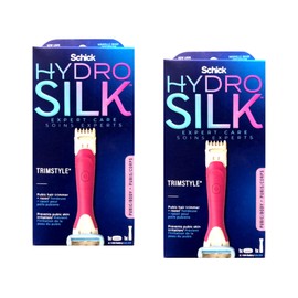 Schick Womens Hydro Silk TrimStyle Razor Bikini Trimmer (Pack of 2)