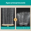 AULEEND Square Rain Shower Head, High Flow Stainless Steel,Work with