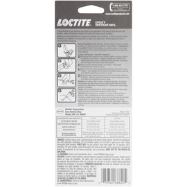 Loctite Epoxy Five Minute Instant Mix 0.47-Fluid Ounce Syringe (1365868)