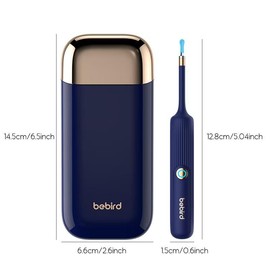 bebird Smart Visual Ear Cleaner, 1 Box Waterproof Ear Wax Removal Tool with 4 Cleaning Modes, Suitable for Adults & Teens, Earwax Removal Products, Ear Wax Removal Kit, Ear Wax Removal Tool