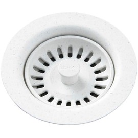 Elkay LKQS35 3-1/2" Basket Strainer - White