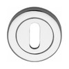 Dzina Escutcheon Keyhole 50mm Chrome Pack of 1