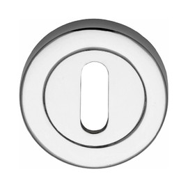 Dzina Escutcheon Keyhole 50mm Chrome Pack of 1
