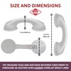 Safe-er-Grip Safe-er-Grip Changing Lifestyles Suction Cup Grab Bars for Bathtubs