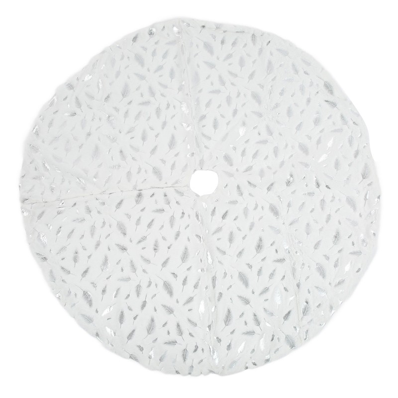 Christmas Tree Skirt Multi Purpose Elegant Appearance Soft Comfortable Xmas