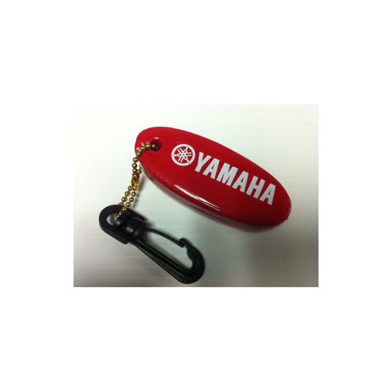 Yamaha Outboard Marine Red Floating Keychain