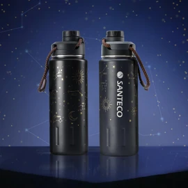 SANTECO Sports Bottle "KTWO" Series (Dark Blue)