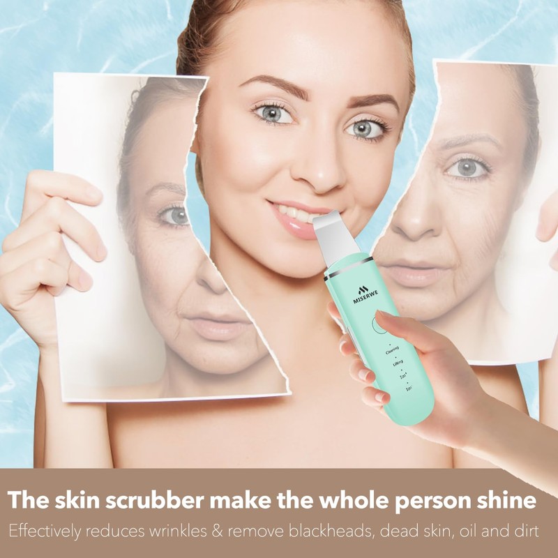 Skin Scrubber Face Skin Spatula Facial Scrubber Spatula Pore Cleaner