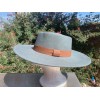 Unbranded NWT Unisex Festival Hat 100% Wool Gray Harrison Gambler