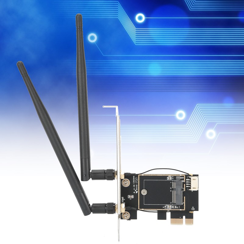 Wireless Network Card Adapter PICE1X to NGFFEkey Laptop Computer Converter