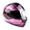 Typhoon TH158 Adult Women's Modular Full Face Motorcycle Helmet Flip-Up