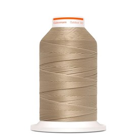 Gütermann Outdoor 40 - Special Sewing Thread for Outdoor Textiles No. 40 Length 400 m - UV-Resistant Polyester Yarn 798300 (Beige)