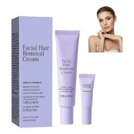 Crema Depiladora Facial Con Suero Reparador Hidratante