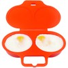 good2heat 4031 2 Egg Poacher, Red, 16 x 3 x