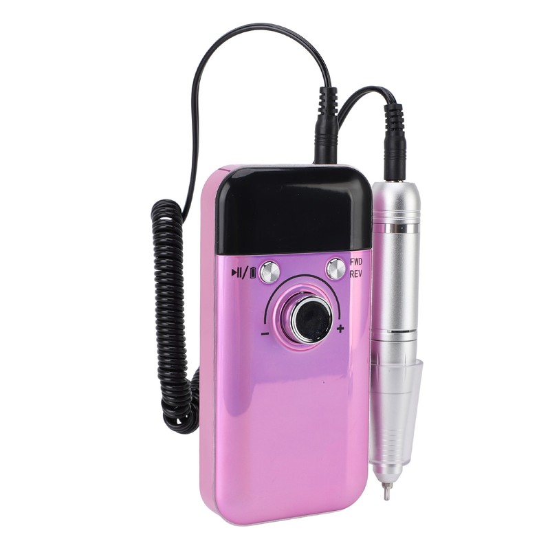 Electric Nail Drill Machine 0‑45000rpm Nail Polisher Rechargeable Nail Remover
