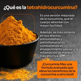 Pack 3 Curcumina Max Nutrientes Vidalabs México 60 Sofgels Sabor Sin sabor                                                                            