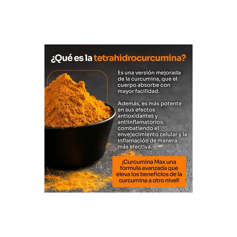 Pack 3 Curcumina Max Nutrientes Vidalabs México 60 Sofgels Sabor