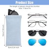 Sightor Sunglass Case, 2 Pcs Travel Soft Eyeglass Cases for