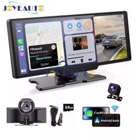 JoyeAuto Portable 10.26" Touch Screen Wireless Apple Carplay Car Stereo Android Auto