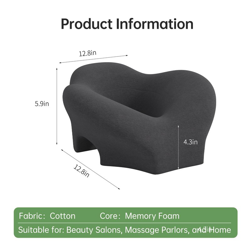 UTJZIB Massage Pillow Face Down - Headrest Face Pillow for