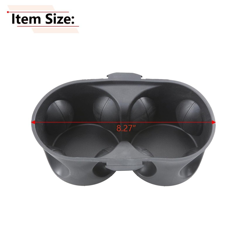 RLB-HILON Cup Holder Insert Divider Compatible with Dodge Grand Caravan