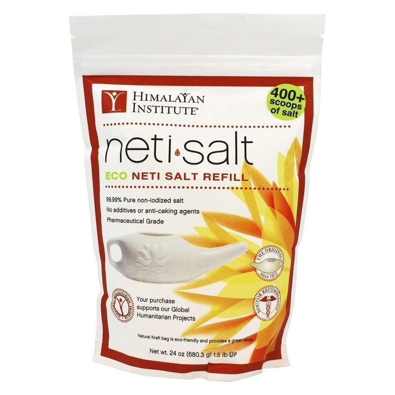Himalayan Chandra Neti Pot Salt Bag, 1.5 Pound