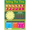 Sumbox Telling The Time Write On Activities Educational Poster, 2122