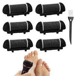 for Scholl Foot File Replacement Rollers,7PCS Foot Roller,Feet Stone Hard Skin Remover for Feet Pedicure Hard Skin Remover Rollers Heads