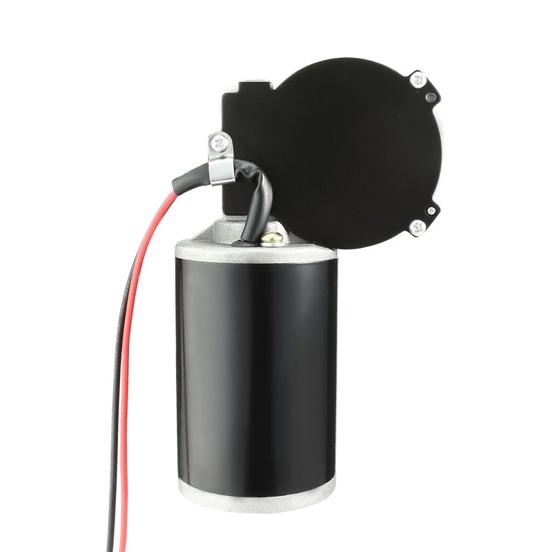 uxcell DC24V 80W 50RPM 6N.M Reversible Worm Gear Motor High