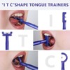 Tongue Exercise Tool, 3-Piece Tongue Tips Exercise Device, PP Tongue