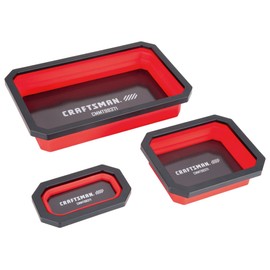 CRAFTSMAN Tool Storage, Collapsible Magnetic Trays, 3 Piece (CMMT98371)