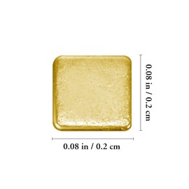 SOLUSTRE 150Pcs Gold Solder Jewelry Solder Jewelry Repairing Solder Chips Copper Solder Easy Welding Tiny Solder Tab