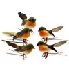 10PCS Robin Bird Christmas Tree Decoration Craft Very Cute Artificial
