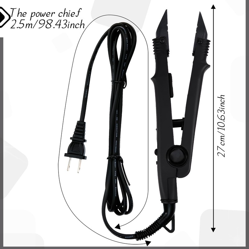 Lothee Hair Extension Tool with Keratin Glue Granule Beads, US