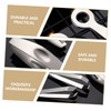 OHPHCALL 3pcs Stainless Steel Hair Puller Set Durable Manual Tweezers