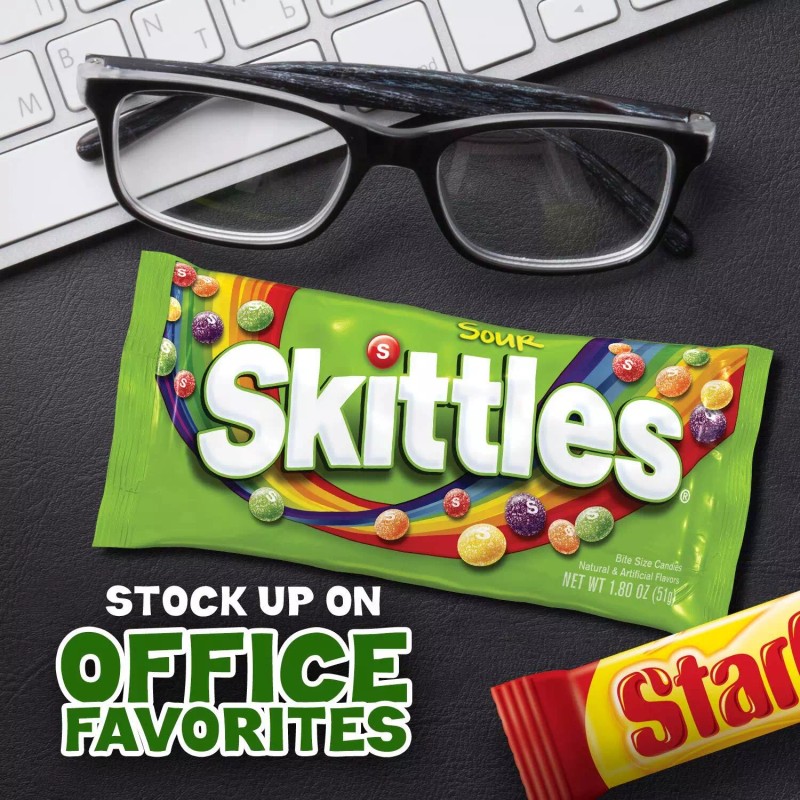 Wrigley's SKITTLES & STARBURST Full Size Variety Mix for Christmas
