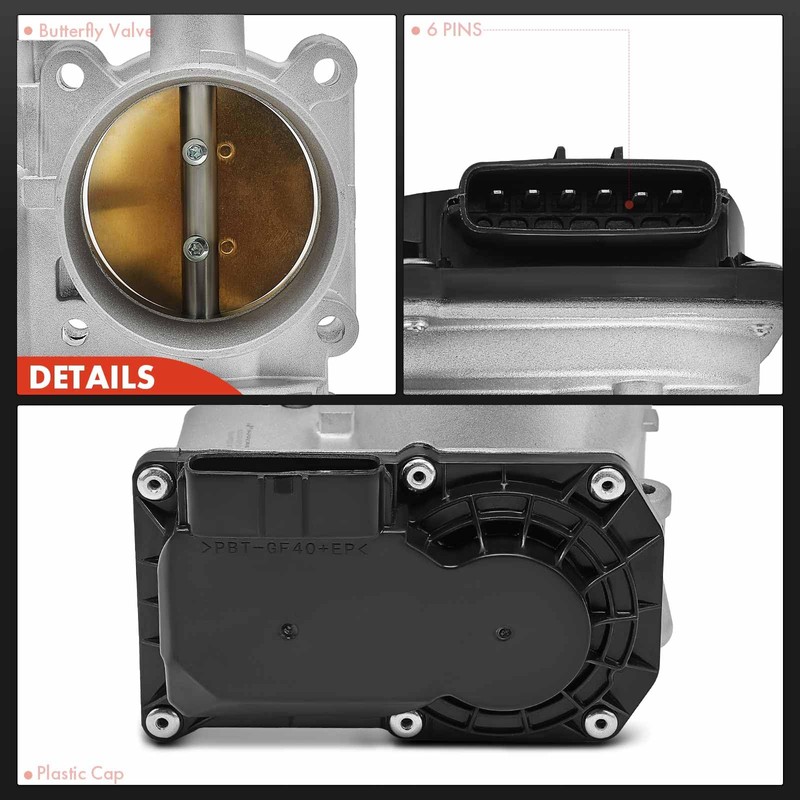 A-Premium Electronic Throttle Body Assembly Compatible with Toyota Tacoma 2016-2022,