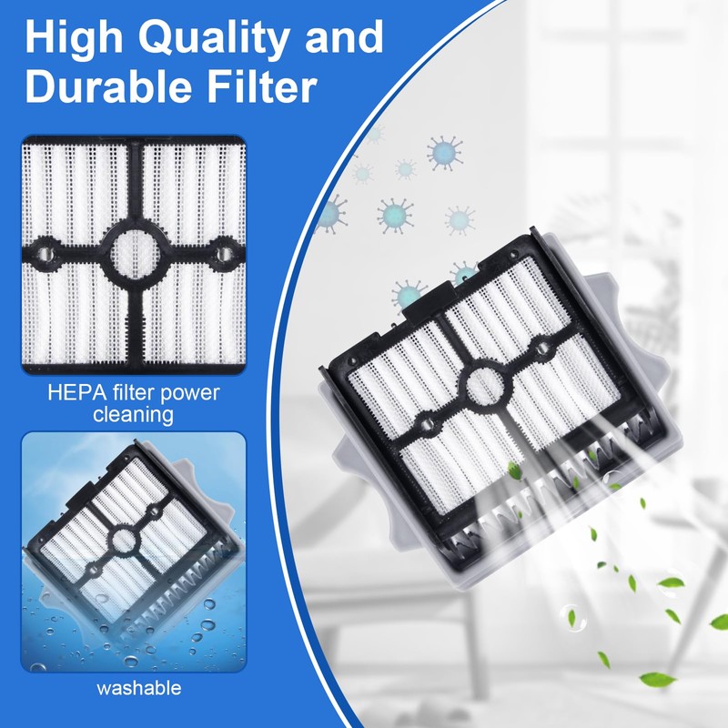 Fixbetter Roller Brush and HEPA Filter for Tineco Floor ONE