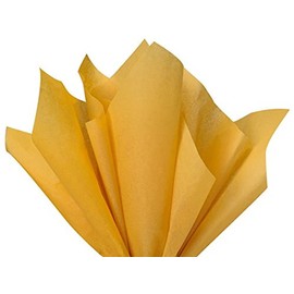 Gift Wrapping Tissue Paper 20x30 24 Pack by A1 Bakery Supplies (Noble Gold)