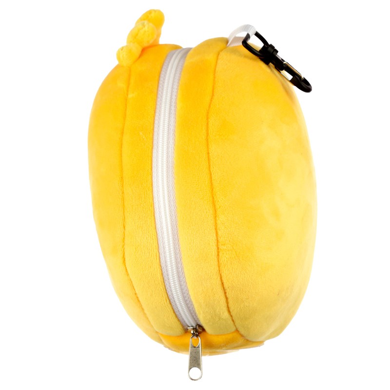 Relaxeazzz Neck Pillow with Eye Mask, Duck, Cute, Plush, One-Piece,
