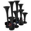 cciyu Train Air Horn 135dB Train Horn Black 8 Trumpets