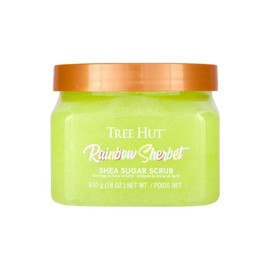 Tree Hut Rainbow Shea Sugar Scrub, Exfoliating, Hydrating & Moisturizing Body Scrub with Shea Butter & Nourishing Essential Oils, Smooth & Soften Skin, 18 oz