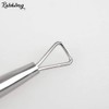 Rolabling Stainless Steel Triangle Nail Polish Remover Nail Art Nail